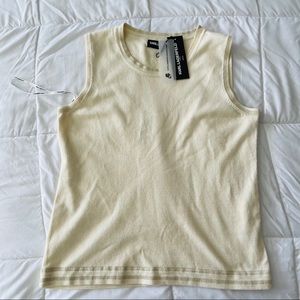 Cream Sweater Vest - Karl Lagerfeld